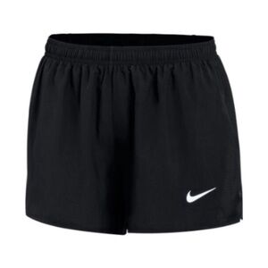 NWT Nike Black Team 10k Running Shorts Size XS